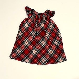 Baby Gap Toddler Holiday Plaid Dress Size 3